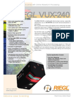 RIEGL VUX-240 Datasheet Preliminary 2019-01-24