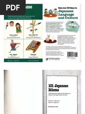 101 Japanese Idioms Languages