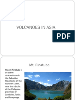 Volcanoes in Asia