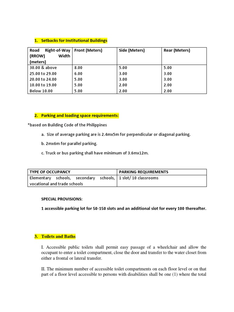 Setback PDF Wheelchair Public Toilet
