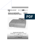 Manual Aspectrofotometro Quimis - Q898DPT PDF