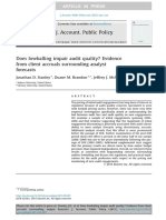 J. Account. Public Policy: Jonathan D. Stanley, Duane M. Brandon, Jeffrey J. Mcmillan