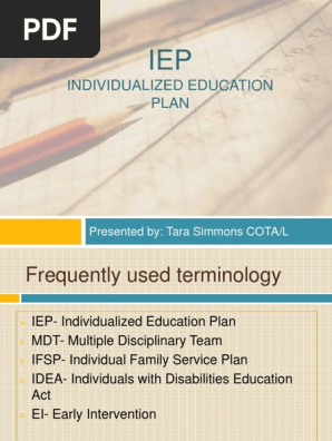 All About IEP