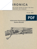 Italienisches Repetiergewehr System Bertoldo