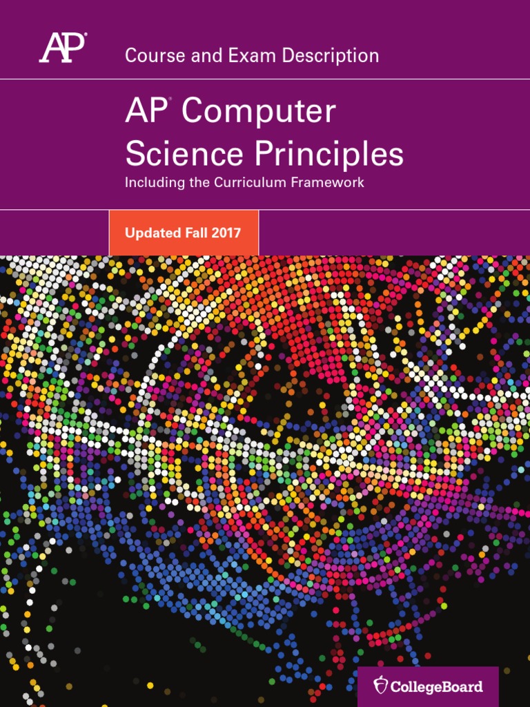 AP Computer Science Principles Course and Exam Description | PDF ...