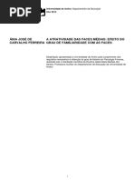 Efeito Do Grau de Familiaridade Com as Faces