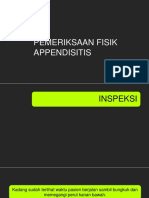 Pemeriksaan Fisik Appendix