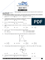 Mock Test-1 - 5 (Without Ans. 12.11.18