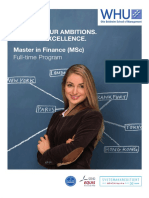 WHU - Master - in - Finance - Brochure PDF