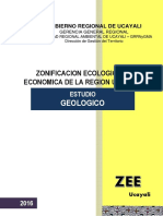 Memoria Descriptiva Geologia Ucayali