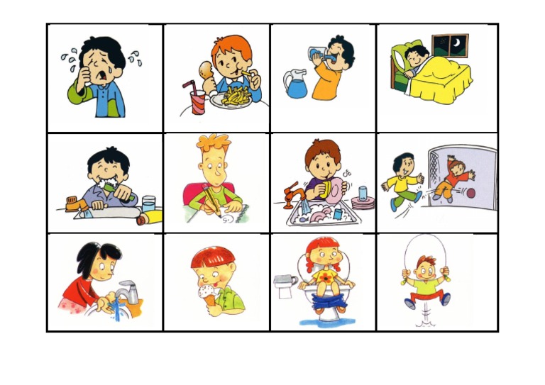 Acciones Verbos