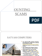Accounting Scams