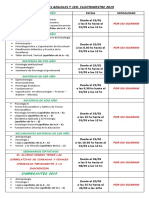 Plan de Estudios Licenciatura en Psicologia 2012.