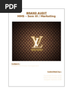 Download Brand Audit LOUIS VUITTON by kalpeshnahata SN39992839 doc pdf