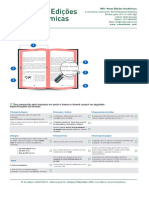 Especificações de Formato