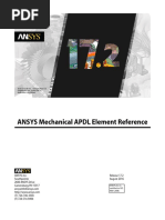 ANSYS Mechanical APDL Element Reference