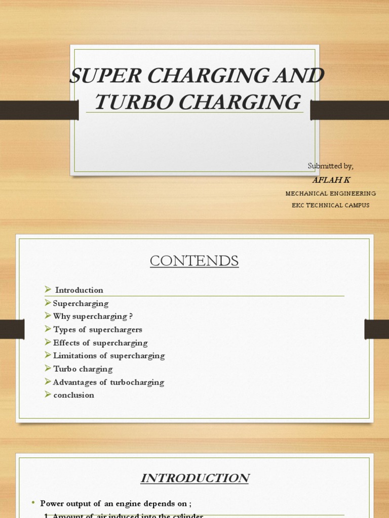 Superchargers and Turbo C.8655035.powerpoint PDF Turbocharger Engines