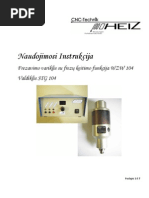 Download Naudojimosi Instrukcija WZW101 STG104 by Cnc Step SN39993110 doc pdf