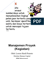 Manajemen Proyek