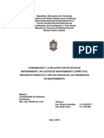 Confiabilidad y Su Relación Con Politicas de Mantenimiento, GRUPO 02