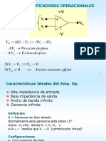 Amplificadores operacionales: Características y aplicaciones