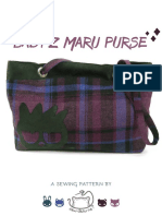 Badtz Maru Purse Sewing Pattern PDF