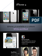 Iphone 4 Is Available in 2 Colours .: White and Black