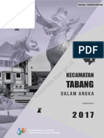 Kecamatan Tabang Dalam Angka 2017 PDF