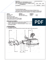 Job Sheet Overhoul Mesin