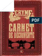 Ecryme Carnet Decouverte 