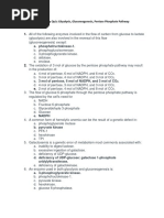 Biochemistry Exam Questions and Answers | PDF | Metabolic Pathway ...