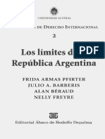 Pfirter, Barberis, Béradu, Freyre - Los Límites de La Rep. Argentina