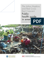 The Johns Hopkins and Red Cross Red Crescent Public health guide in emergencies