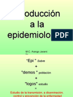 introducción epidemiología