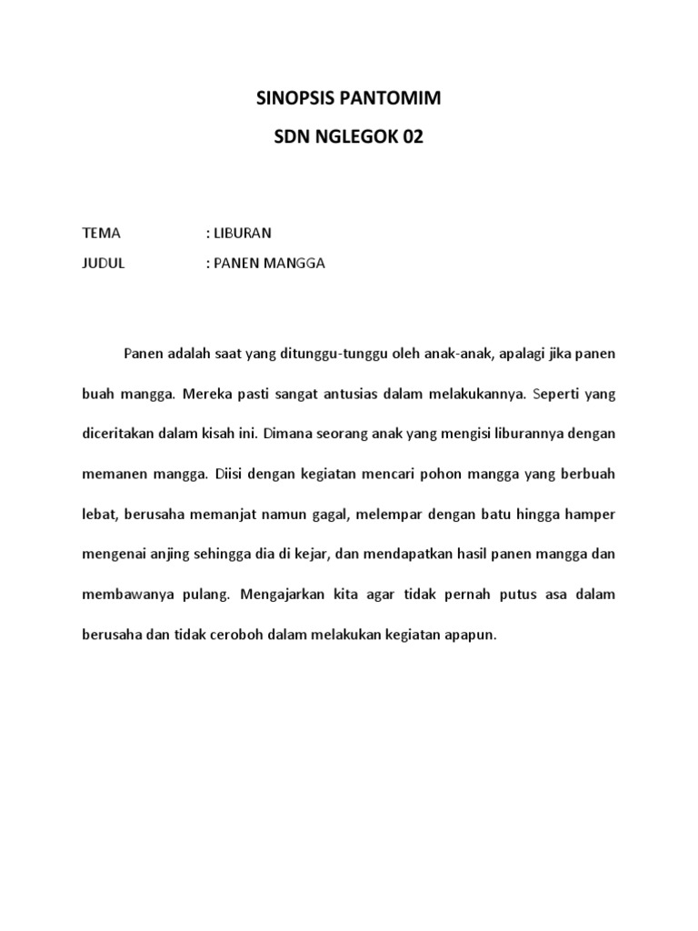 73+ Contoh Naskah Cerita Pantomim