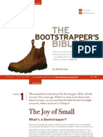 The Bootstrapper's Bible