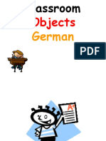 Classroom Objects German