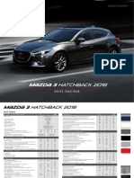 Ficha Tecnica Mazda 3 Hatchback 2018