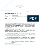 DOJ Rule on Electronic Filing of Petitions for Review 