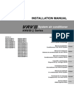 Daikin VRV III (Q Series) Installation Manual