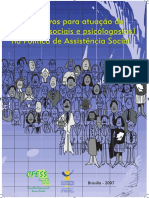 Parâmetros para atuação de assistentes sociais e psicologo na Politica de Assistencia Social.pdf