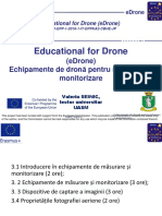 Educational For Drone: (Edrone) Echipamente de Dronă Pentru Măsurare Și Monitorizare