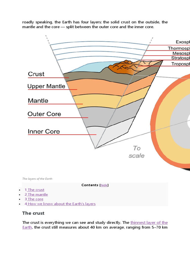 The Crust Thinnest Layer of The Earth PDF