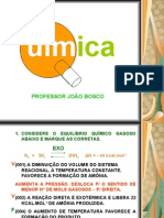 Química PPT - Equilíbrio Químico - Exercícios