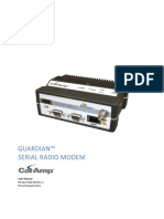 Guardian™ Serial Radio Modem: User Manual
