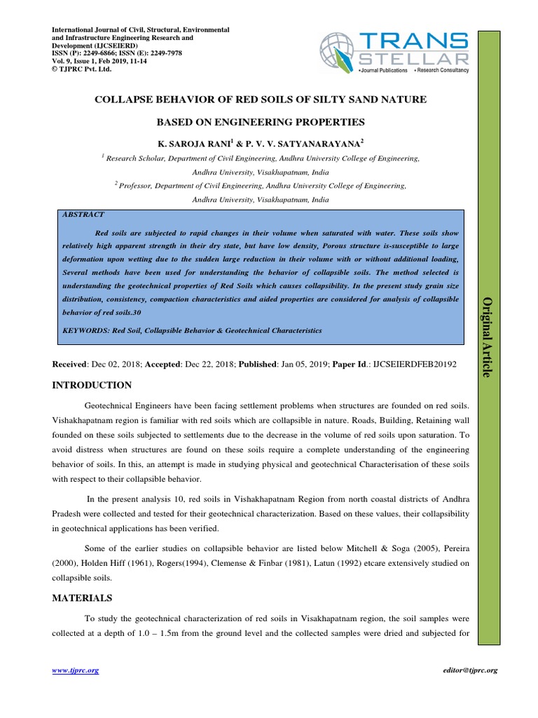 2 Ijcseierdfeb20192 | PDF | Geotechnical Engineering | Soil