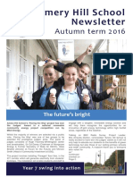 Amery Hill School Newsletter Highlights Green Energy Project Win and New Facilities Plans
