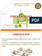 03 Procedimientos Constructivos - Cimentacion