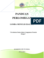 Panduan Lomba Esai 2019 PDF