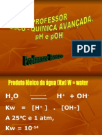Química PPT - Solução Aquosa - PH e POH 01